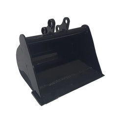 Agrotk 600mm Rock Bucket ToothlessBuckets Mini Excavator Attachment | 12EX-WD24B