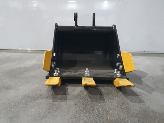 24" Bucket With Teeth For 1 Ton 2 Ton MiniExcavator | AGT-12EX-WD24