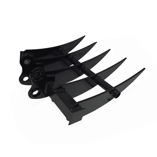 20" Rake For 1 Ton Mini Excavator | 12EX-PZ20