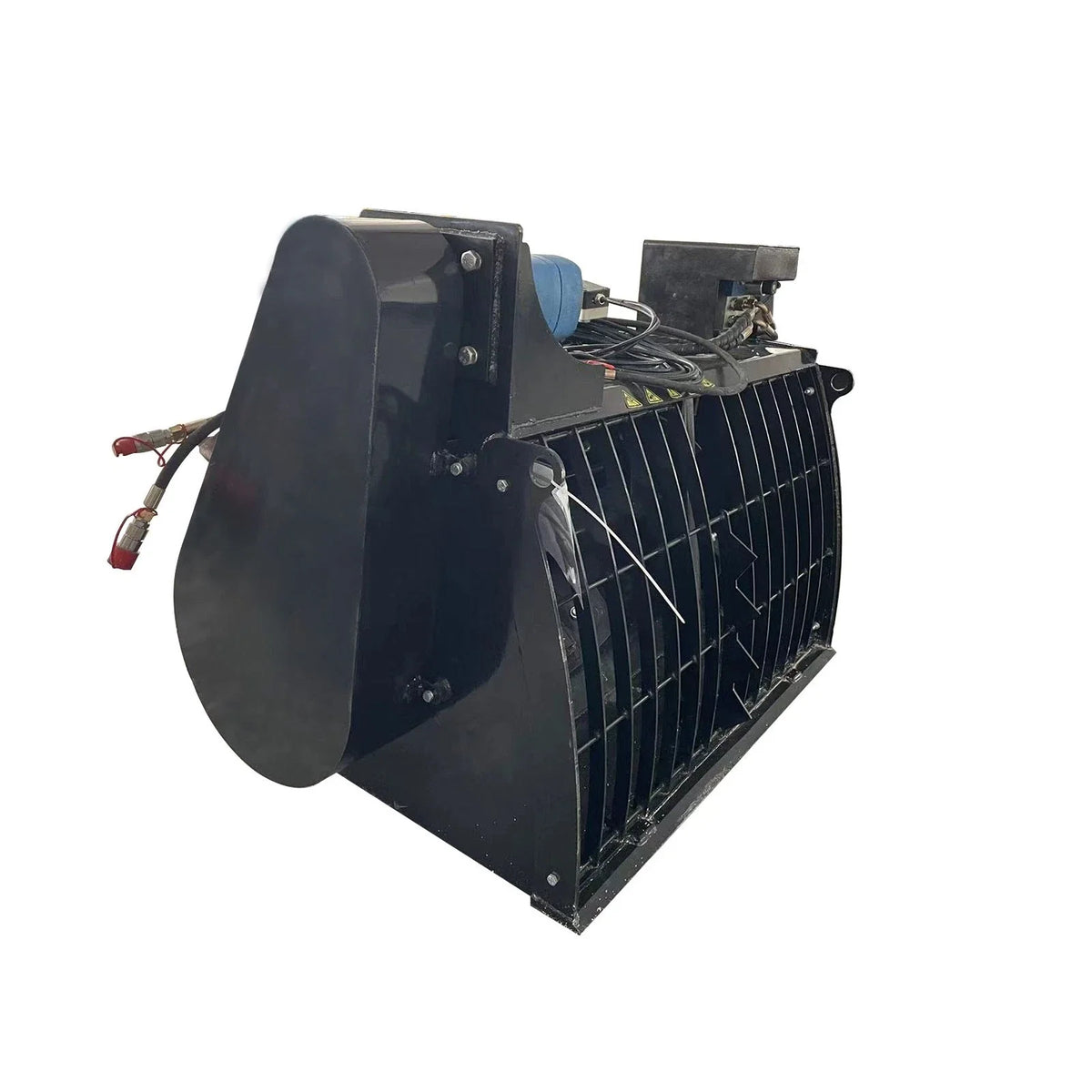 Skid Steer Concrete Cement Mixer Bucket w/0.53 m³ Capacity, 16-21 MPa | SSCM53
