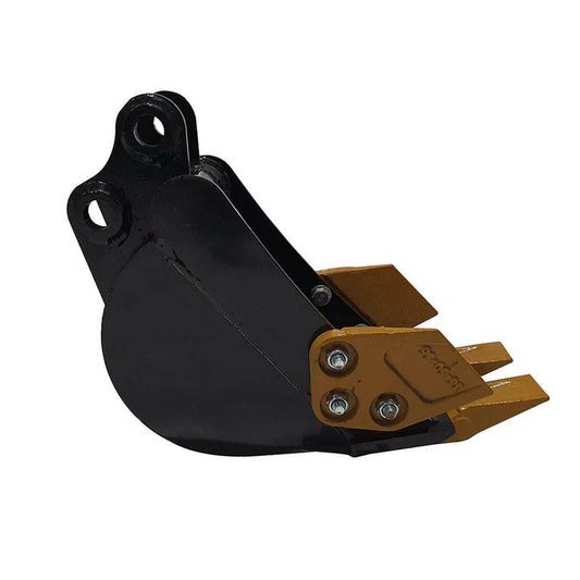 8" BUCKET WITH TOOTH FOR 1-TON 2-TON MINI EXCAVATOR | 12EX-WD08