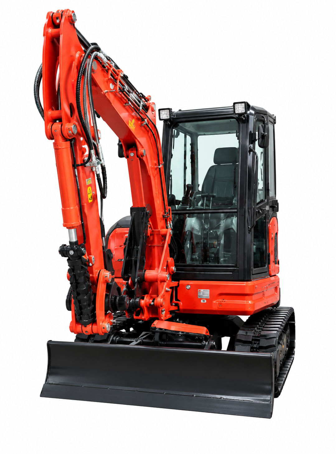 2.8 Ton Mini Excavator with Kubota Diesel Engine, Hydraulic Thumb, 4-Way Blade & Quick Coupler | CFG35UF-L
