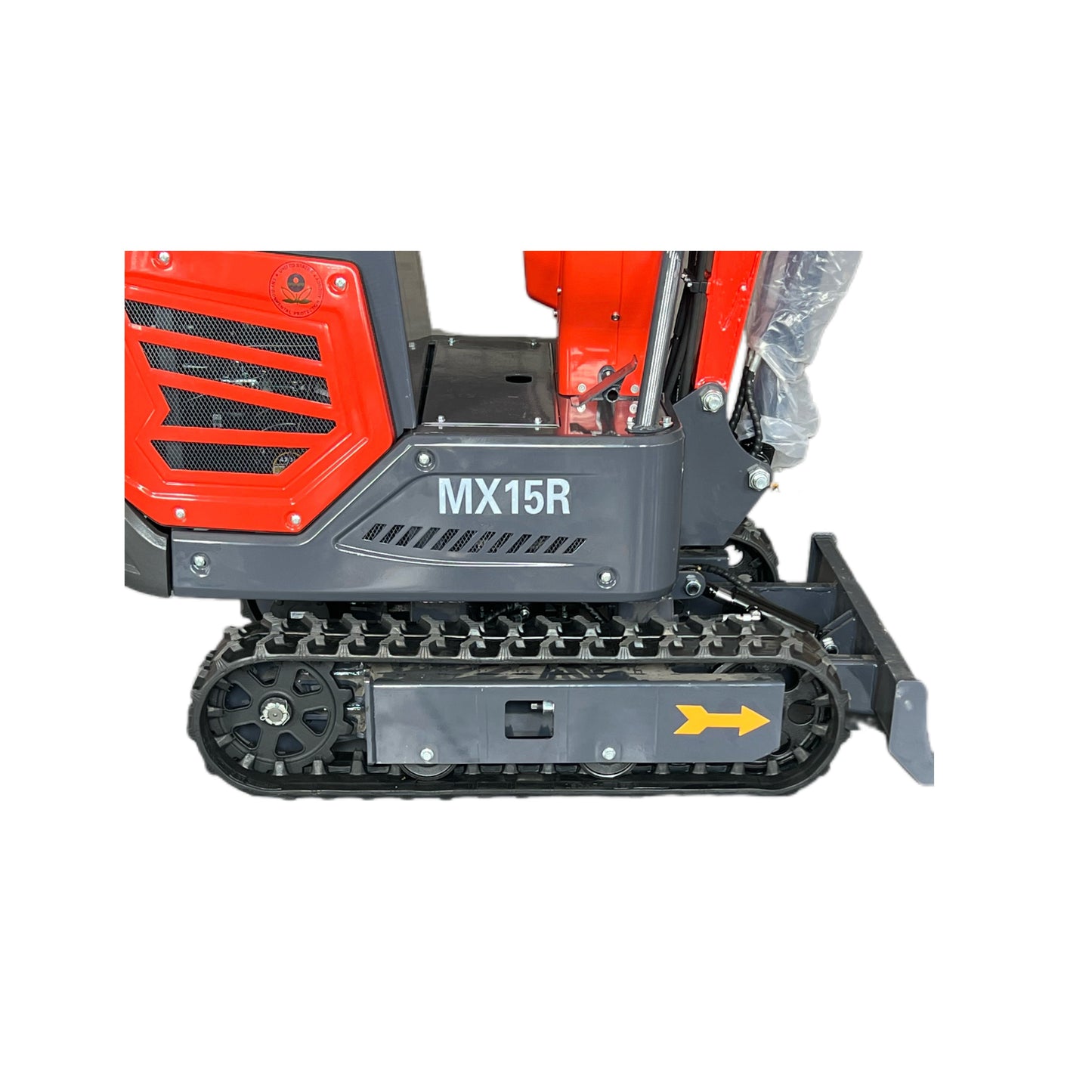 1 Ton Mini Excavator Power Gasoline Engine Compact Crawler Digger | MX15R