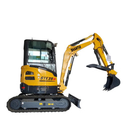 2.8 Ton Yanmar Diesel Engine Miniexcavator W/ Hydraulic Thumb | CFG-STE35SR