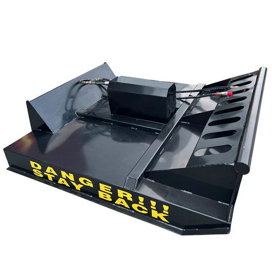 72" Skid Steer Brush Cutter Mower Attachment-Land Clearing Attachment | RC72
