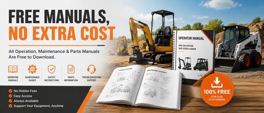 Free Equipment Manuals Online – Easy Access for Excavator & Loader Owners