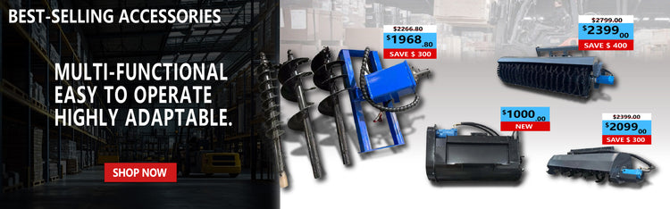 Mini Excavators, Skid Steers & Multi-Purpose Tools | AGT Industrial ...