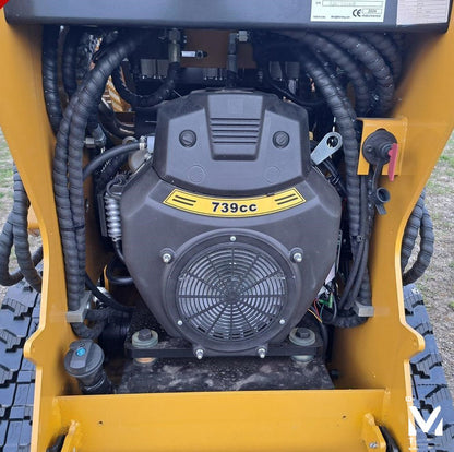 1 Ton Mini Crawler Skid Steer Compact Track Loader 23hp Gas RATO EPA Engine | CRT23