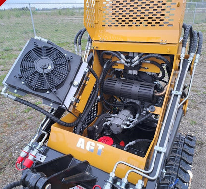 1 Ton Mini Crawler Skid Steer Compact Track Loader 23hp Gas RATO EPA Engine | CRT23