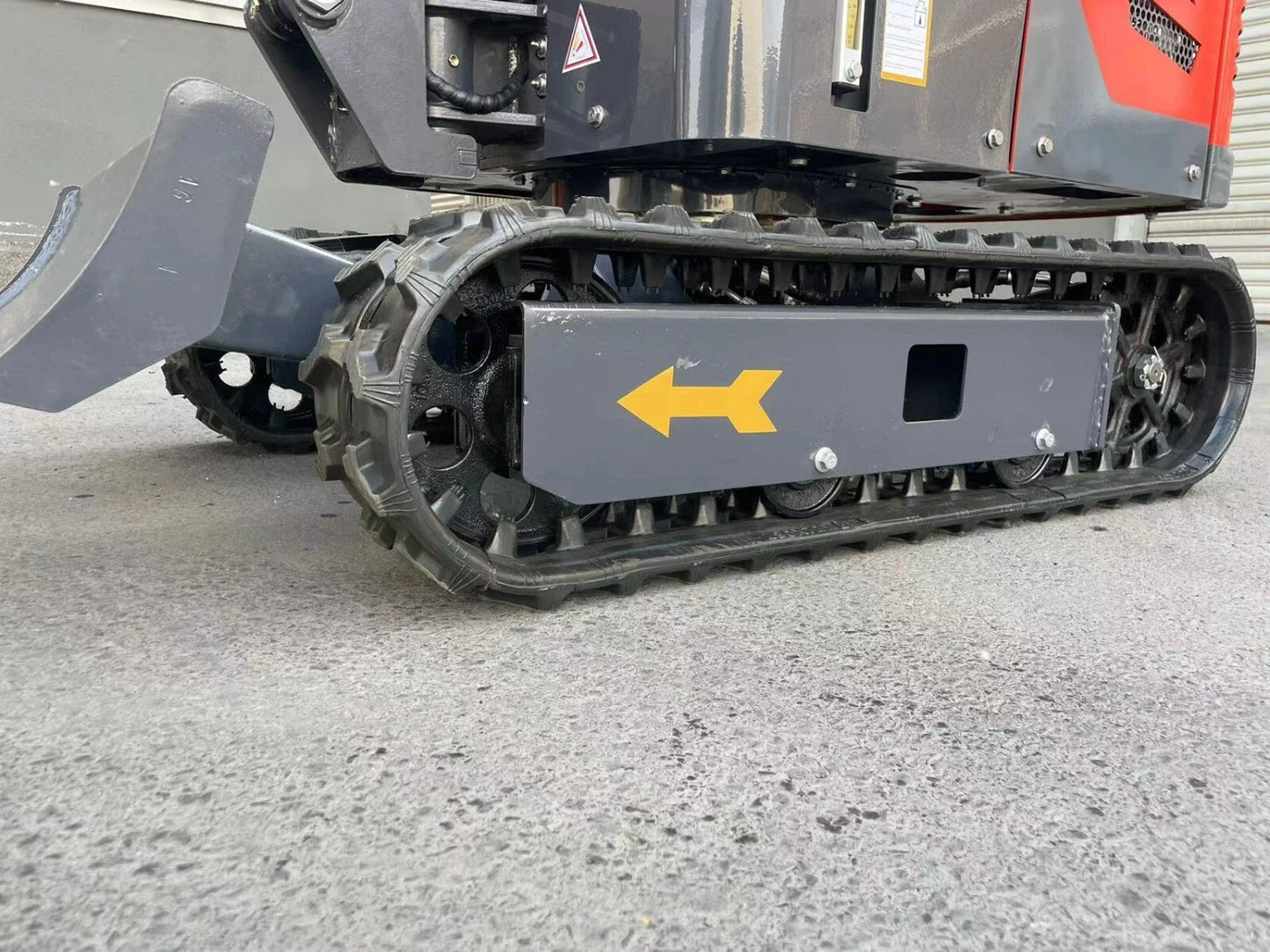 1 Ton, Upgraded Mini Excavator W/Pilot control & Swing Boom & Hydraulic Thumb | DM12X-PLUS