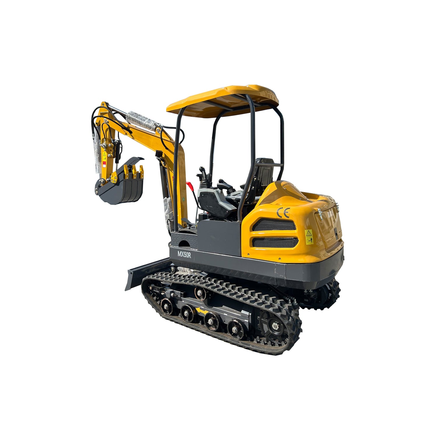 2 Ton Hydraulic Excavator Cab Crawler Type Engine-Powered Digger Gasoline Engine Bucket-equipped Excavator | MX50R
