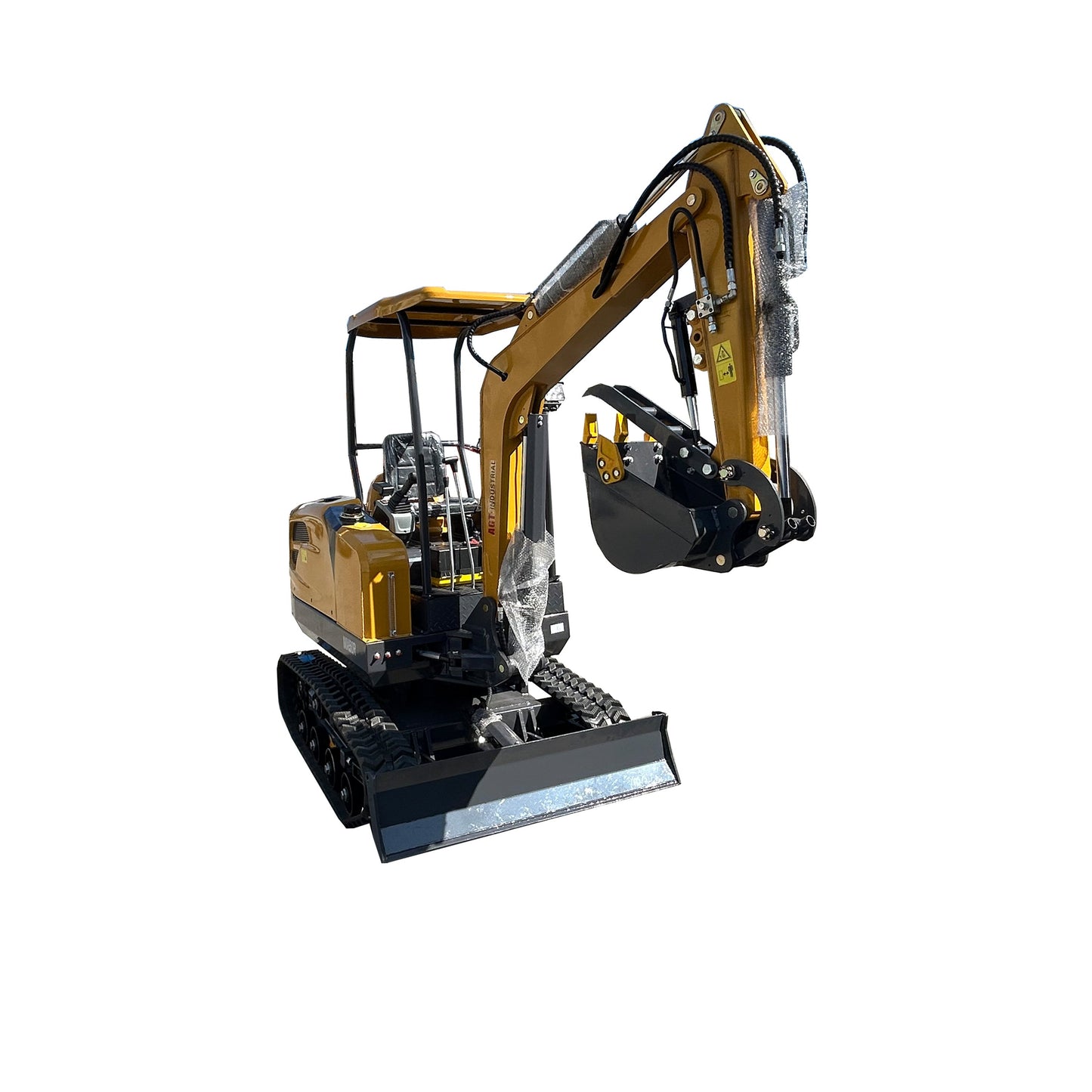 2 Ton Hydraulic Excavator Cab Crawler Type Engine-Powered Digger Gasoline Engine Bucket-equipped Excavator | MX50R