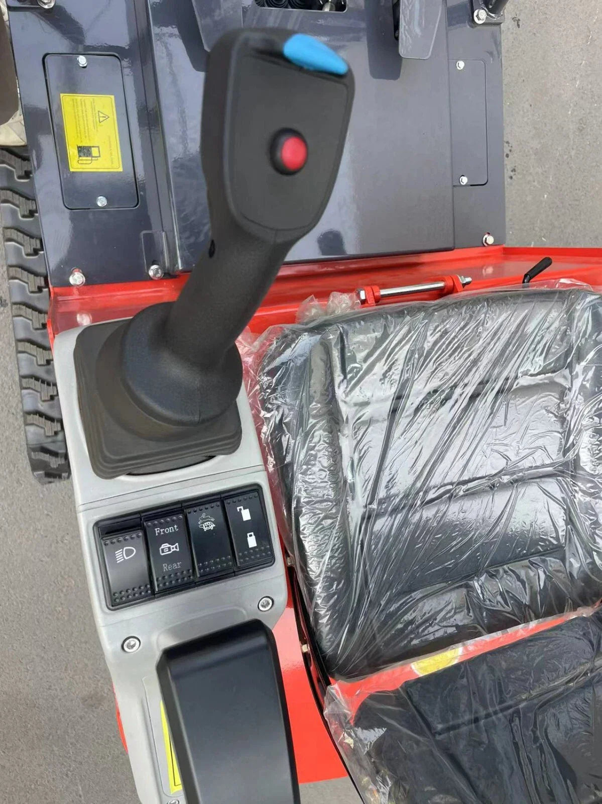 1 Ton, Upgraded Mini Excavator W/Pilot control & Swing Boom & Hydraulic Thumb | DM12X-PLUS