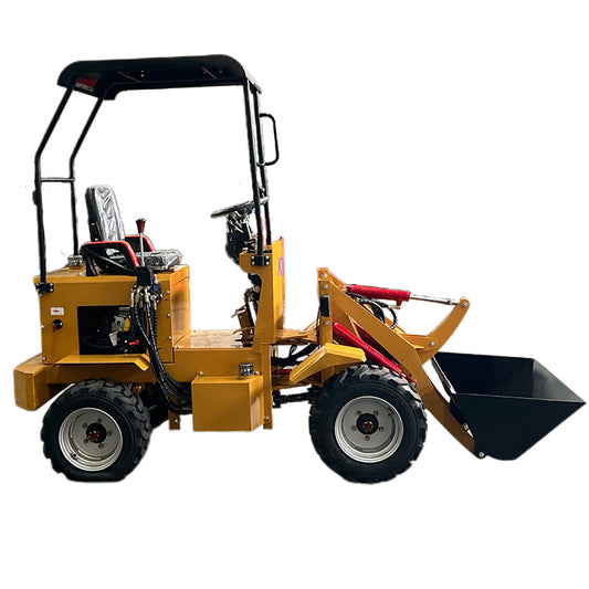 24HP RATO Gasoline Engine Mini Skid Compact Track Loader Wheeled | KRW23