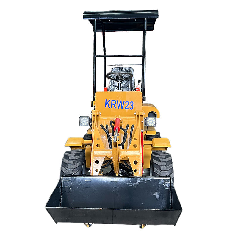 24HP RATO Gasoline Engine Mini Skid Compact Track Loader Wheeled | KRW23