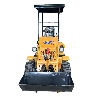 24HP RATO Gasoline Engine Mini Skid Compact Track Loader Wheeled | KRW23