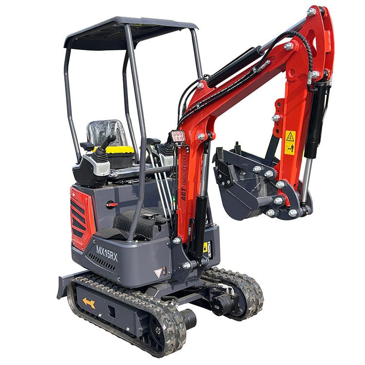 1 Ton 13.5 HP Mini Excavator with Rato R420D Gas Engine EPA | MX15RX