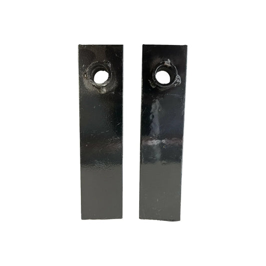 2pcs AGT Mini Skid Steer Brush Cutter Cutting Blades, For Use with M-RC72/12EX-RC