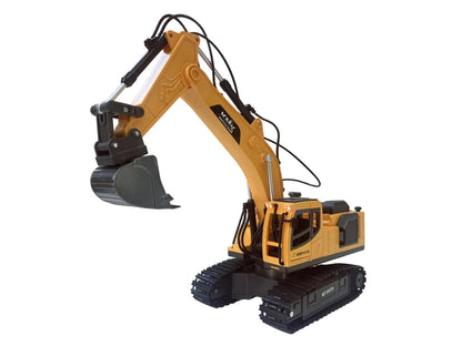 Alloy Remote Control Excavator Model with Interchangeable Attachments | WJMX-4D-E1