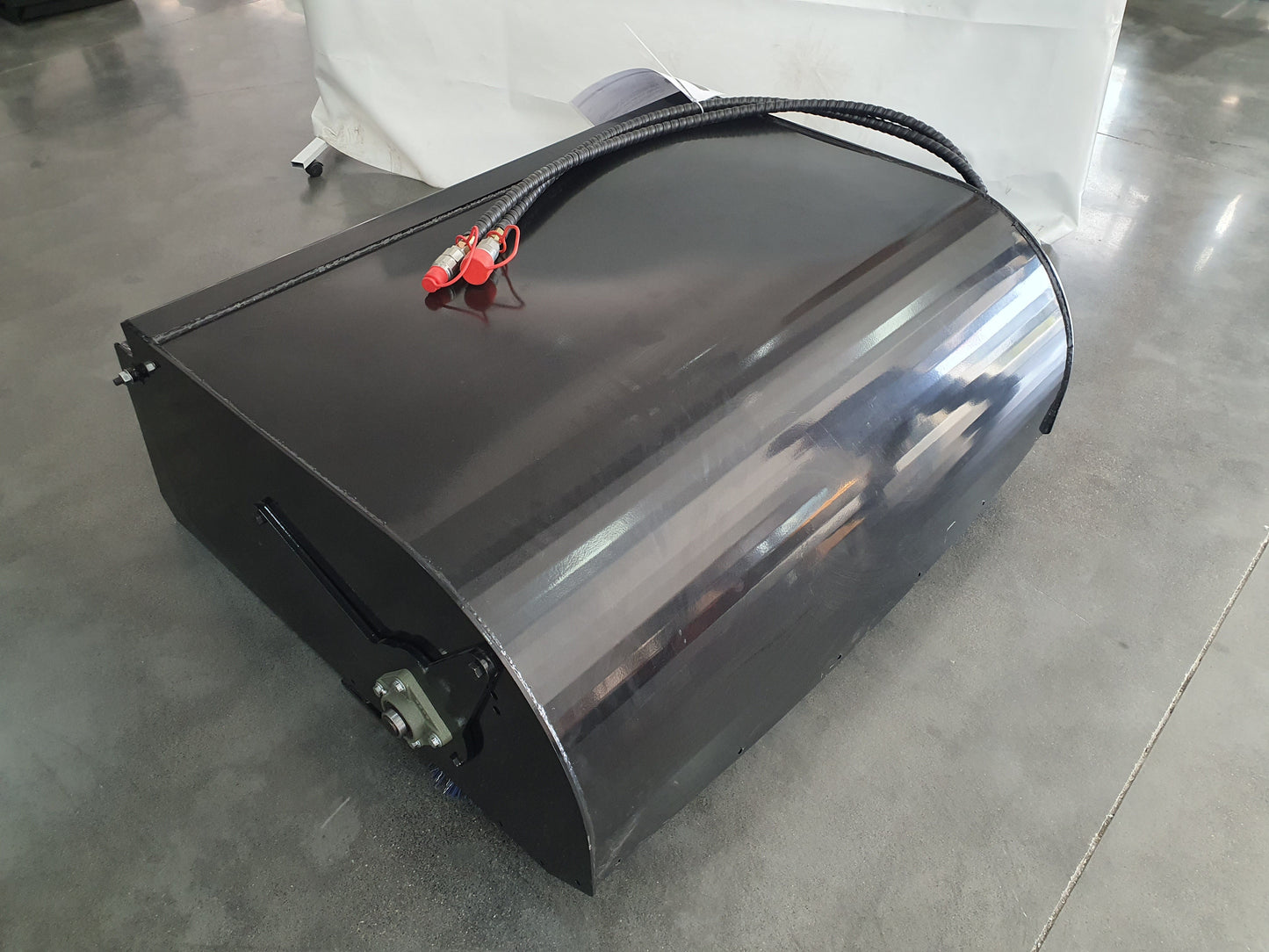 Broom Sweeper Attachment for Mini Skid Steers | M-BM