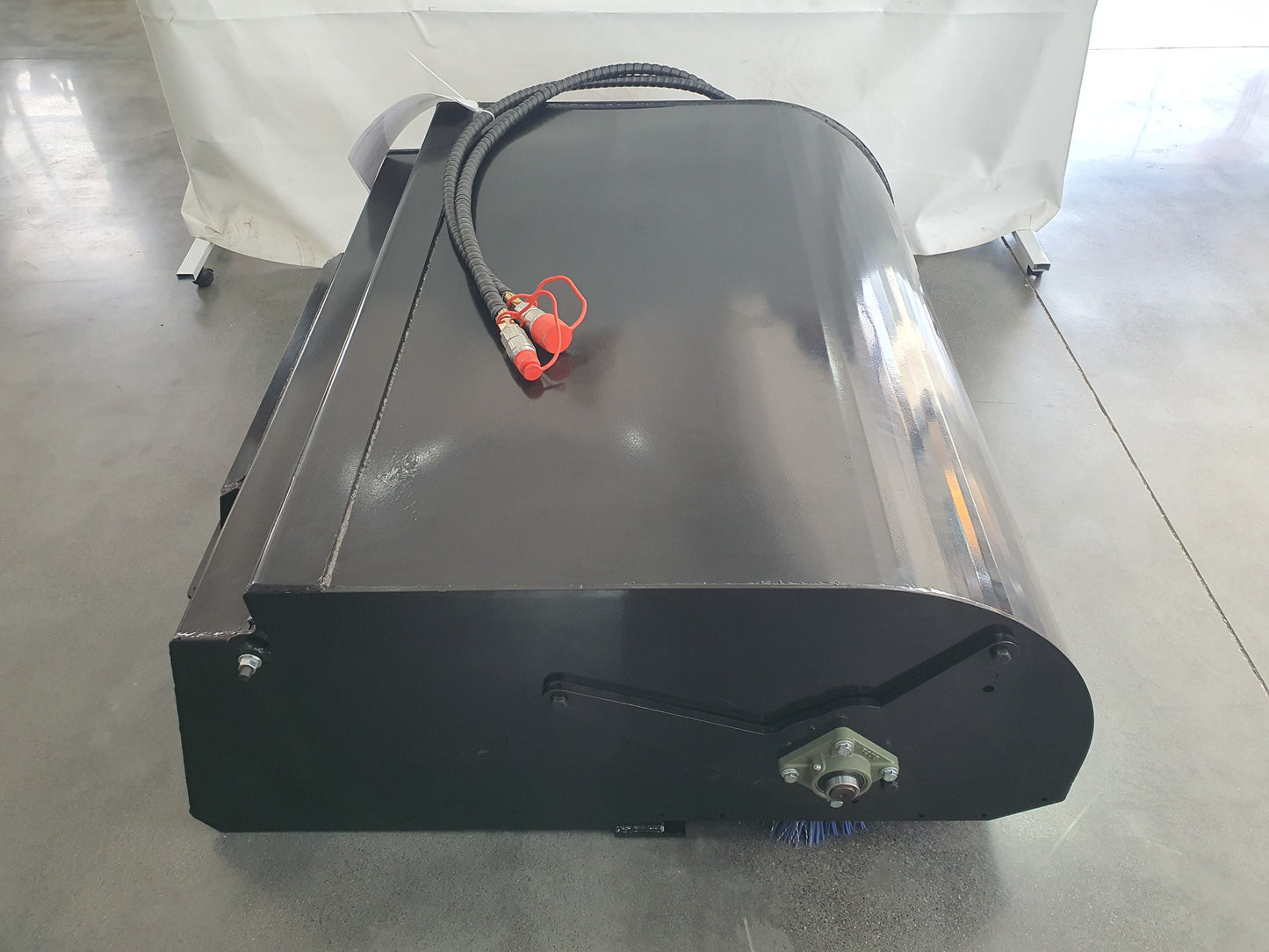 Broom Sweeper Attachment for Mini Skid Steers | M-BM