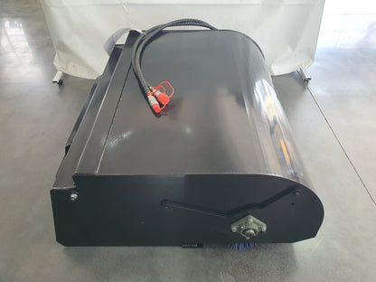 Broom Sweeper Attachment for Mini Skid Steers | M-BM
