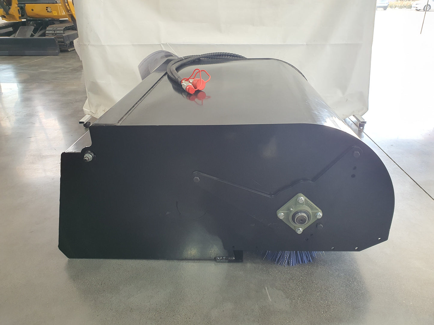 Broom Sweeper Attachment for Mini Skid Steers | M-BM