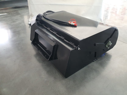 Broom Sweeper Attachment for Mini Skid Steers | M-BM