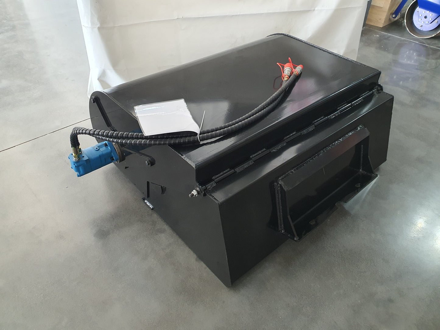 Broom Sweeper Attachment for Mini Skid Steers | M-BM