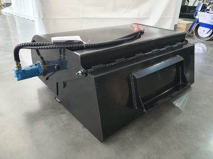 Broom Sweeper Attachment for Mini Skid Steers | M-BM