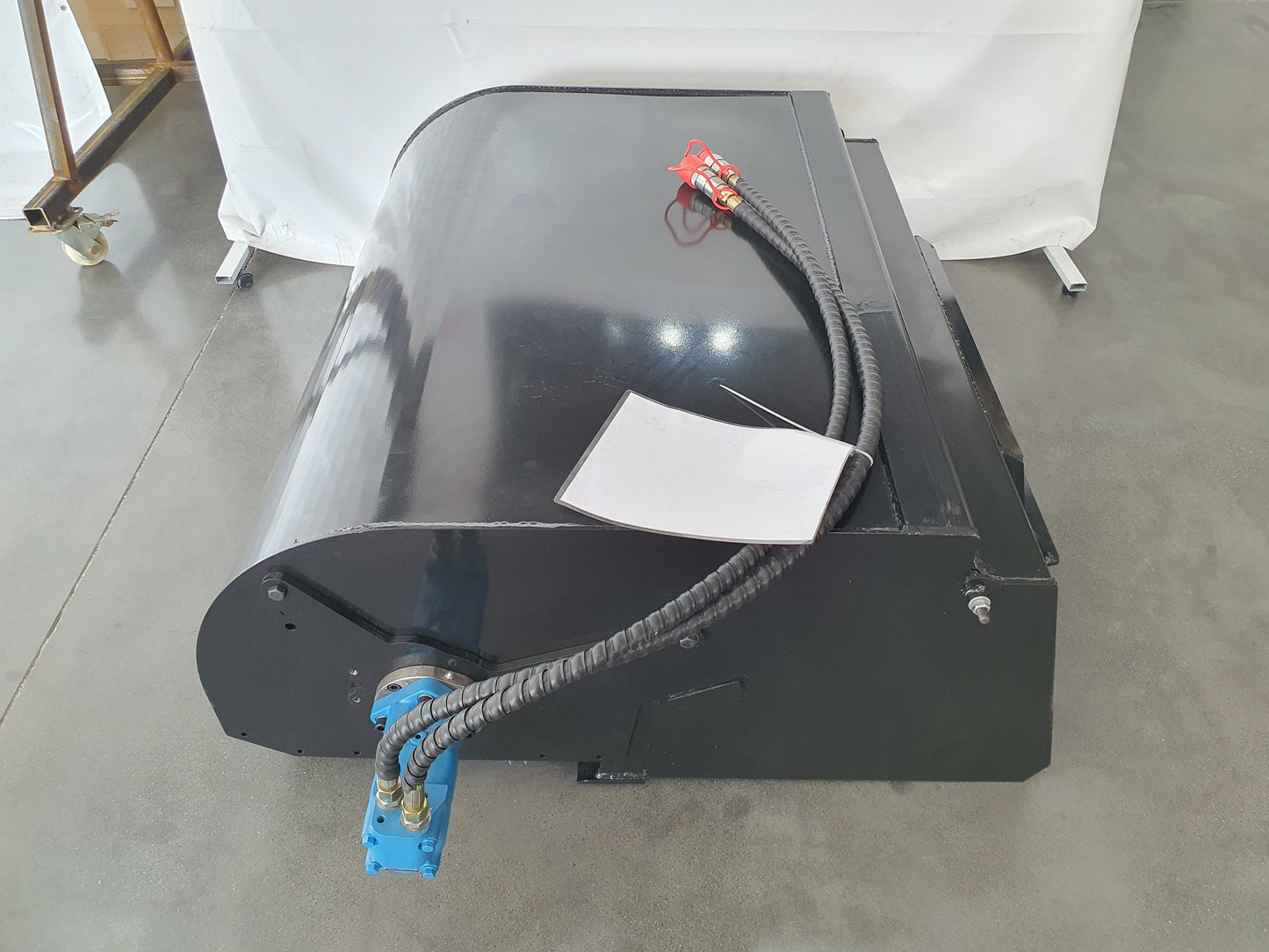 Broom Sweeper Attachment for Mini Skid Steers | M-BM