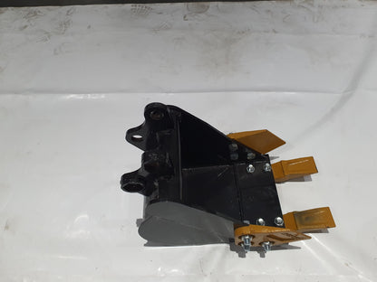 12in Tooth Bucket with Teeth For H12/QH12 Mini Excavator Digger Attachment | 12EX-WD12