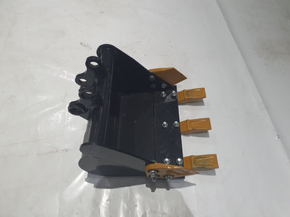 16" Bucket With Teeth For AGT Mini Excavators | 12EX-WD16
