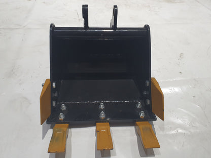 16" Bucket With Teeth For AGT Mini Excavators | 12EX-WD16