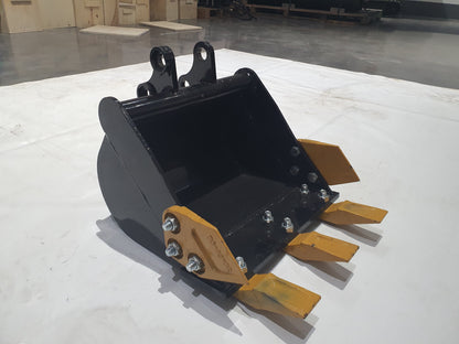 16" Bucket With Teeth For AGT Mini Excavators | 12EX-WD16