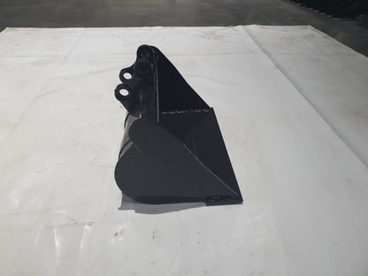 AGT 40in Toothless Bucket Attachment without Tooth For 1 ton 2ton Mini Excavator| 12EX-WD40B