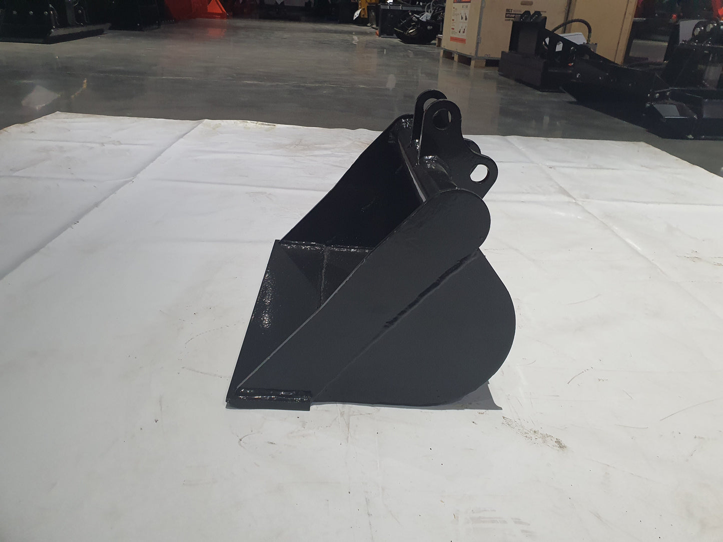 Agrotk 600mm Rock Bucket ToothlessBuckets Mini Excavator Attachment | 12EX-WD24B