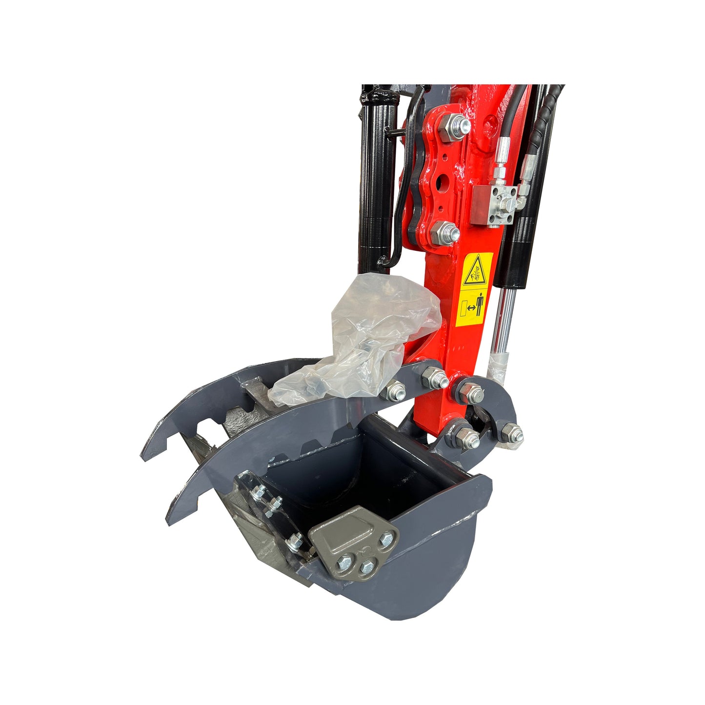 1 Ton,Upgraded Mini Excavator W/Pilot Control  & Swing Boom &Hydraulic Thumb | DM12X-C