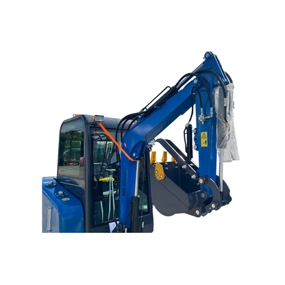 2 Ton Hydraulic Excavator Crawler Digger Gasoline Engine Excavator With Cab | MY50R