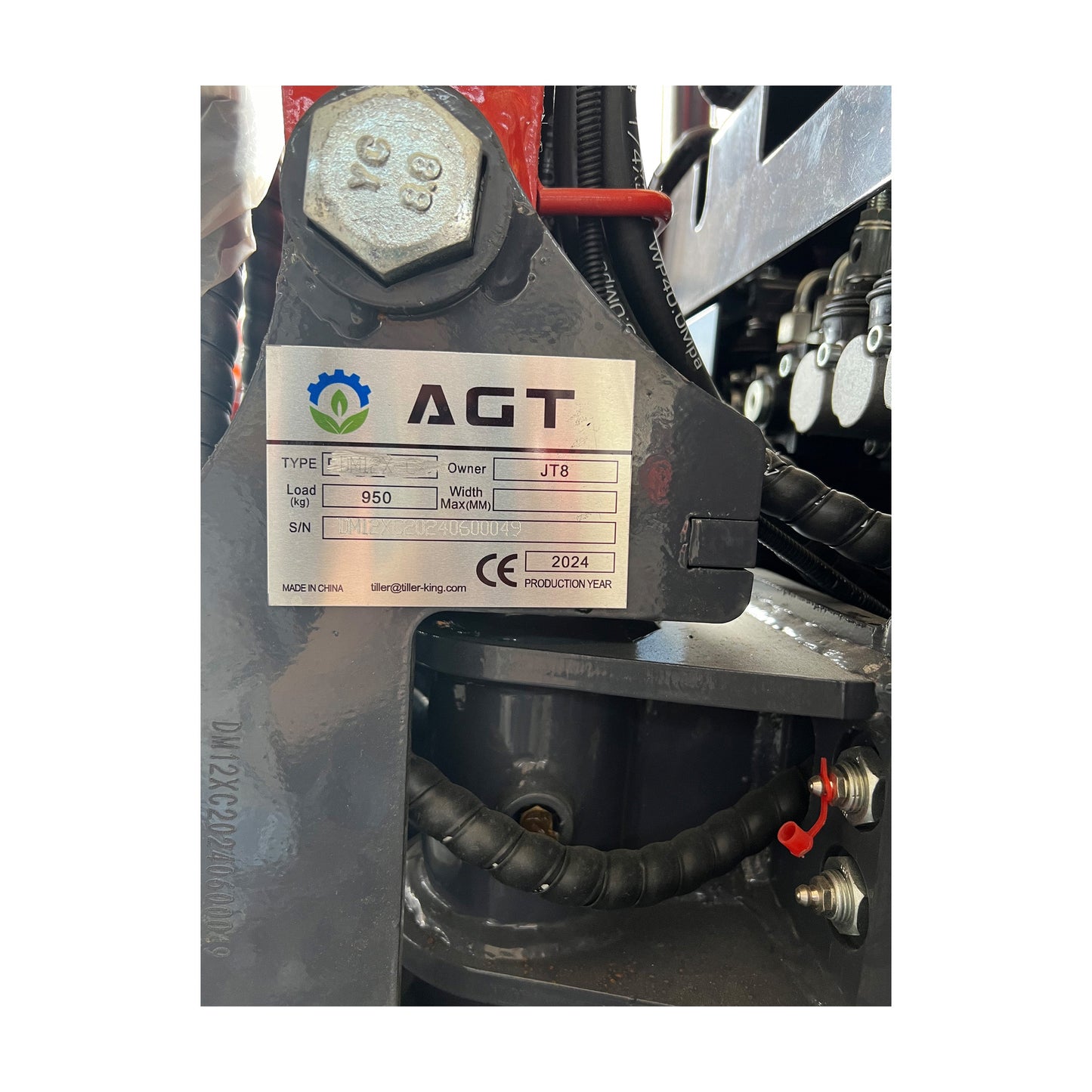 1 Ton,Upgraded Mini Excavator W/Pilot Control  & Swing Boom &Hydraulic Thumb | DM12X-C