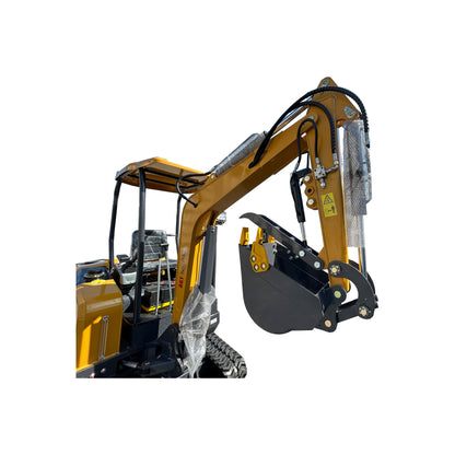2 Ton Hydraulic Excavator Cab Crawler Type Engine-Powered Digger Gasoline Engine Bucket-equipped Excavator | MX50R