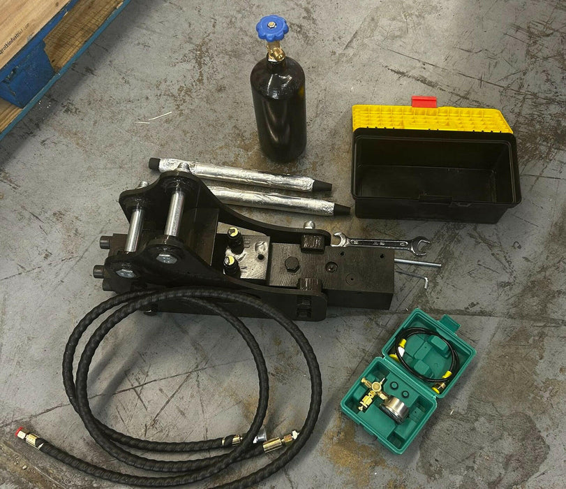 Triangular Hammer-Breaker for AGT Mini Excavator | 12EX-HM