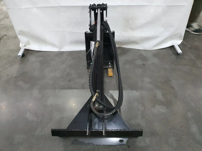 AGT 12" Digger Bucket Single Arm DiggerAttachment for Mini Skid Steer | M-DRG