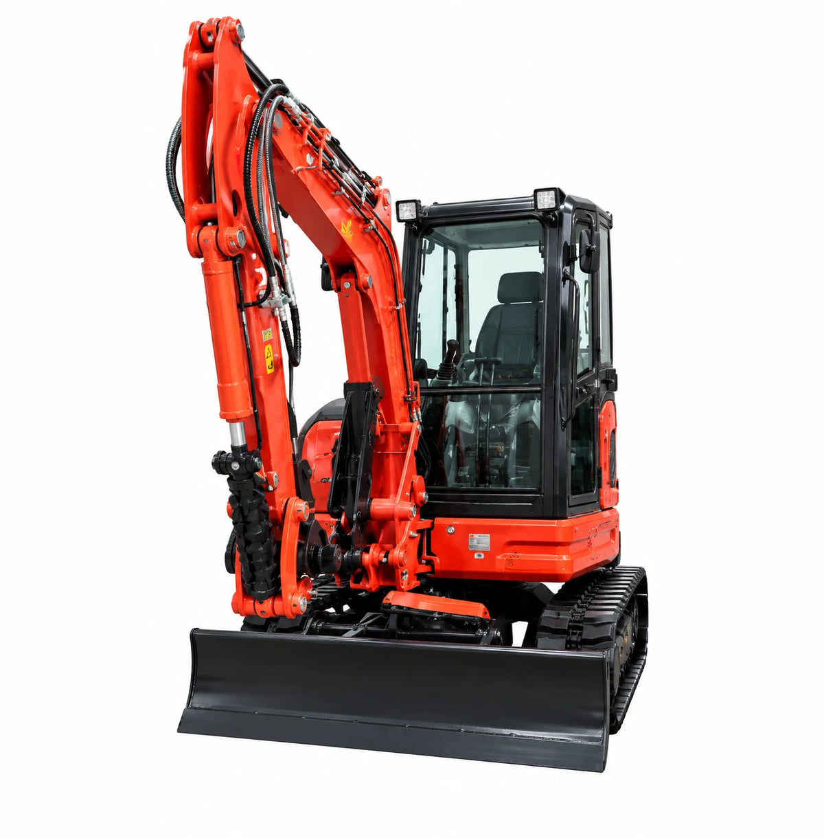 2.8 Ton Mini Excavator with Kubota Diesel Engine, Hydraulic Thumb, 4-Way Blade & Quick Coupler | CFG35UF-L