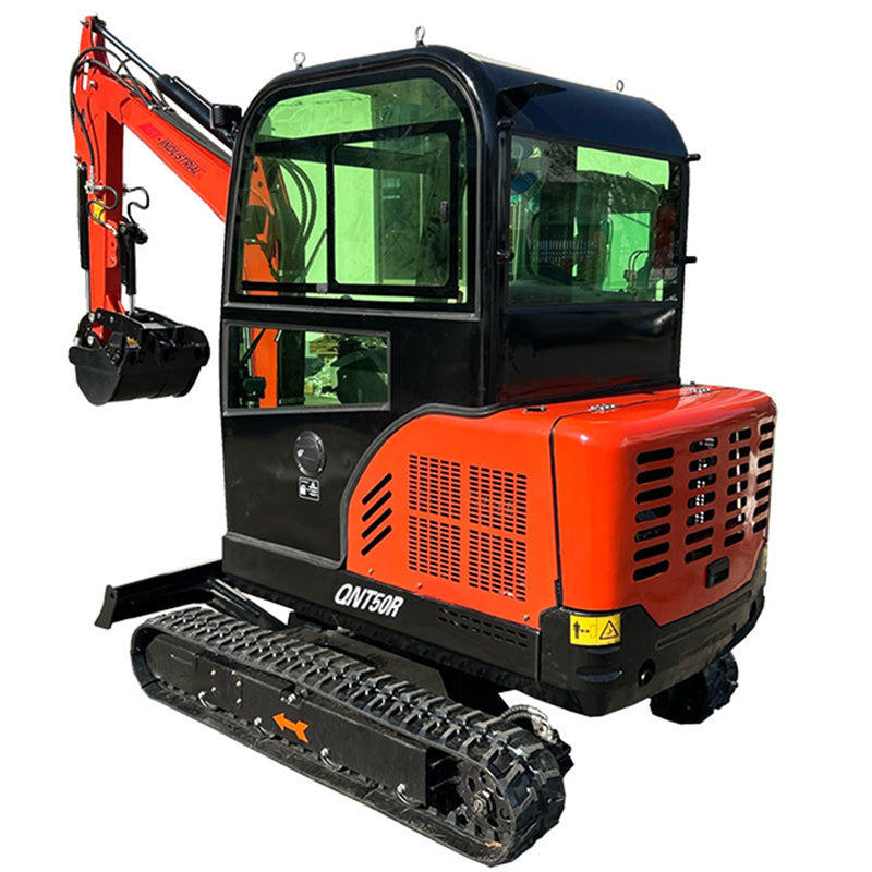 2.5 Ton Mini Excavator Rato Engine 21kW Gasoline Excavator Mini Digger With Hydraulic Thumb Digger | QNT50R