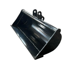 AGT 32" Toothless Bucket For 1-2ton Mini Excavators | 12EX-WD32B