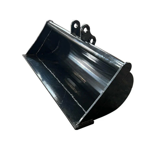 AGT 32" Toothless Bucket For 1-2ton Mini Excavators | 12EX-WD32B