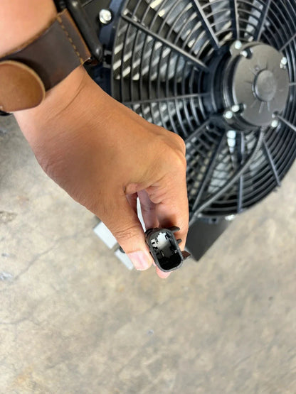 AGT Hydraulic Radiator Fan for AGT LRT23 skid steer loader | ORMSR23