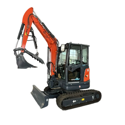 4-Ton Mini Excavator with Kubota Engine With Hydraulic Thumb | CFG-40UF