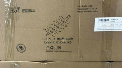 12" Mini Excavator Replacement Auger Bit 31.5" Deep | 12EX-300Adrill